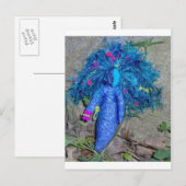 Carte Postale Poupée Bleue Xavychup Goddess (Devant / Derrière)