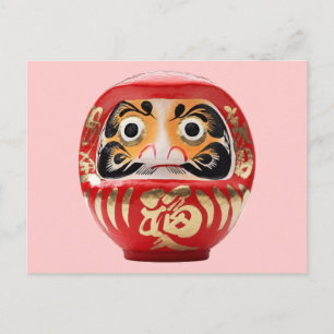 Carte Postale Poupée Daruma