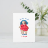 Carte Postale Poupée de Donald Trump (Debout devant)