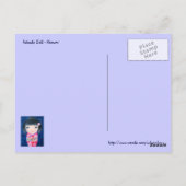 Carte Postale Poupée de Kokeshi - Harumi (Dos)