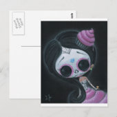 Carte Postale poupée des morts (Devant / Derrière)