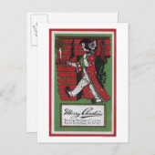 Carte Postale Poupée et chandelier (Devant / Derrière)