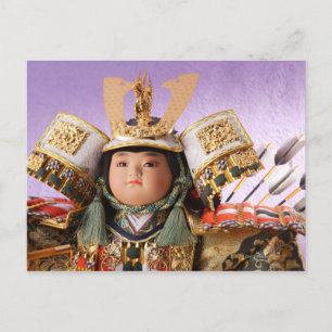 Carte Postale Poupée japonaise avec costume d'Armor