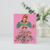 Carte Postale Poupée latine (Debout devant)