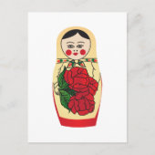 Carte Postale Poupée Matrjoška (Devant)