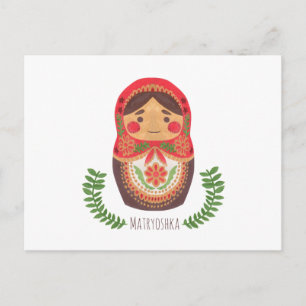 Carte Postale Poupée Matryoshka