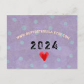 Carte Postale Poupée portrait Very Pery 2022 (Dos)