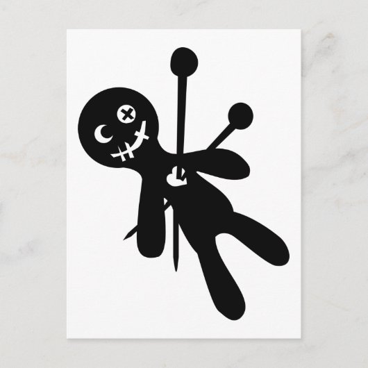 Carte Postale Poupée vaudou (Devant)