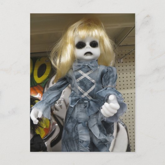 Carte Postale Poupée Zombie (Devant)