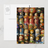 Carte Postale Poupées (Devant / Derrière)