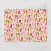 Carte Postale Poupées de papier vintage (Devant)