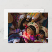 Carte Postale Poupées mexicaines (Devant / Derrière)