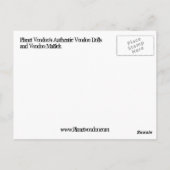 Carte Postale Poupées Vaudou (Dos)