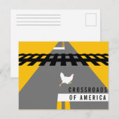 Carte Postale Pour atteindre l'autre côté (Devant / Derrière)