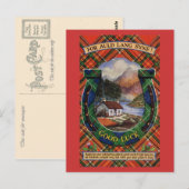 Carte Postale Pour Auld Lang Syne, Bonne Chance (Devant / Derrière)