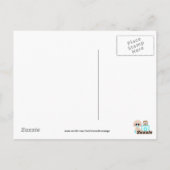 Carte postale pour bébé Merci (Dos)
