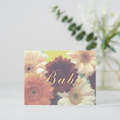 Carte postale pour bébé "Summer Morning" (Script) (Debout devant)