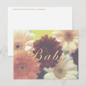 Carte postale pour bébé "Summer Morning" (Script) (Devant / Derrière)