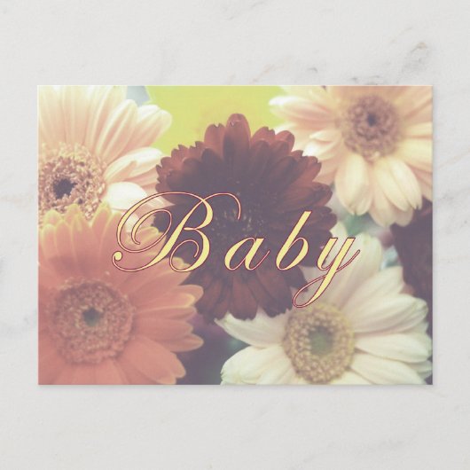 Carte postale pour bébé "Summer Morning" (Script) (Devant)