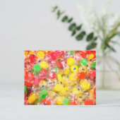 Carte postale pour bonbons durs (Debout devant)