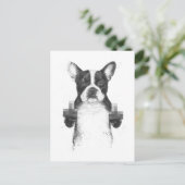 Carte postale pour chien censuré (Debout devant)