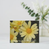 Carte postale pour dire bonjour (Debout devant)