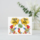 CARTE POSTALE POUR ENREGISTRER LA DATE (Debout devant)