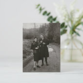 Carte postale pour femmes vintage (Debout devant)