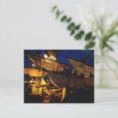 Carte postale pour fêtes annuelles (Debout devant)