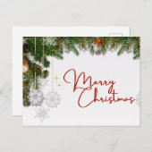 Carte postale pour fêtes annuelles (Devant / Derrière)