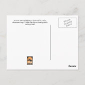 Carte postale pour fille Route 66 (Dos)