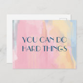 carte postale pour filles (Devant / Derrière)