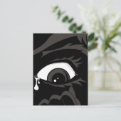 Carte postale pour garçon effrayé (Debout devant)