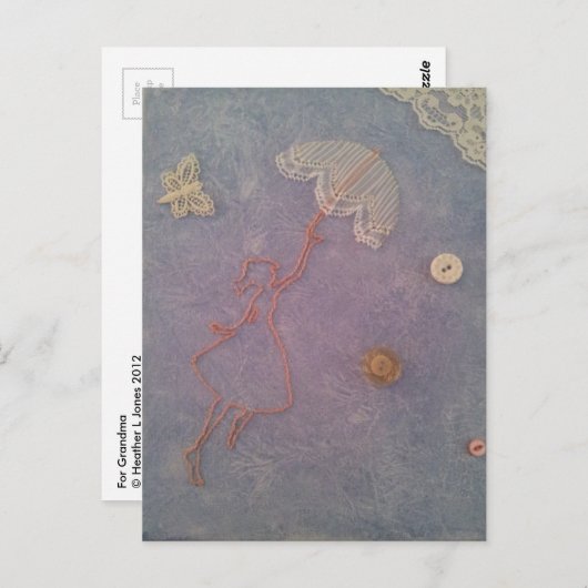 Carte Postale Pour Grand-mère (Devant / Derrière)