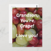 Carte Postale Pour Grandson (Devant / Derrière)