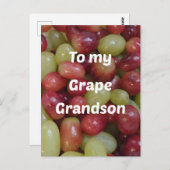 Carte Postale Pour Great Grandson (Devant / Derrière)