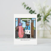 Carte postale pour Humour amusant (Debout devant)