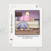 Carte postale pour Humour amusant (Devant / Derrière)