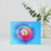 Carte postale pour jouets à roulettes (Debout devant)