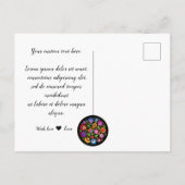 Carte Postale Pour la composition du folklore polonais mère (Dos)