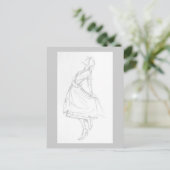 Carte Postale Pour la joie (Debout devant)