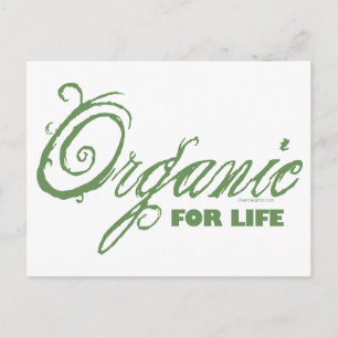Carte Postale Pour la vie, biologique