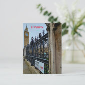 Carte postale pour la vue de la rue London Bridge (Debout devant)