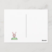 Carte postale pour l'anniversaire de la danse Frog (Dos)