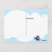 Carte postale pour l'anniversaire du vol de chien (Dos)