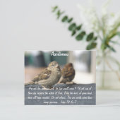 Carte postale pour l'assertivité - Citation de sou (Debout devant)