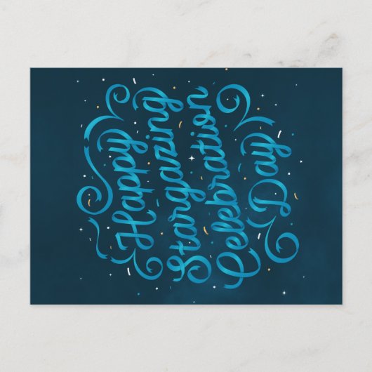 Carte postale pour le jour de la contemplation des (Devant)