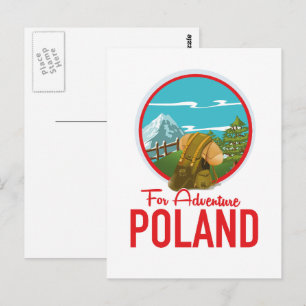 Carte Postale Pour le logo de Adventure Poland Travel