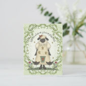 Carte postale pour le plaisir du mouton (Debout devant)