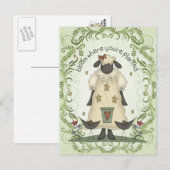 Carte postale pour le plaisir du mouton (Devant / Derrière)